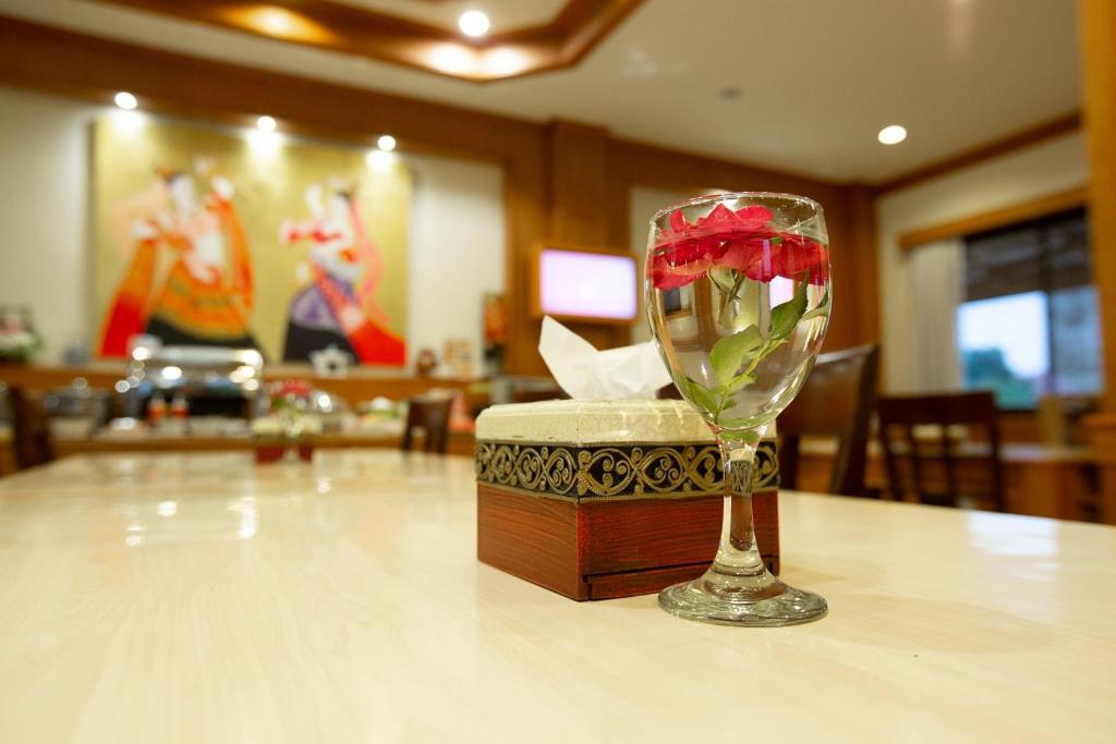 Restaurace v ubytování Loei Village Hotel