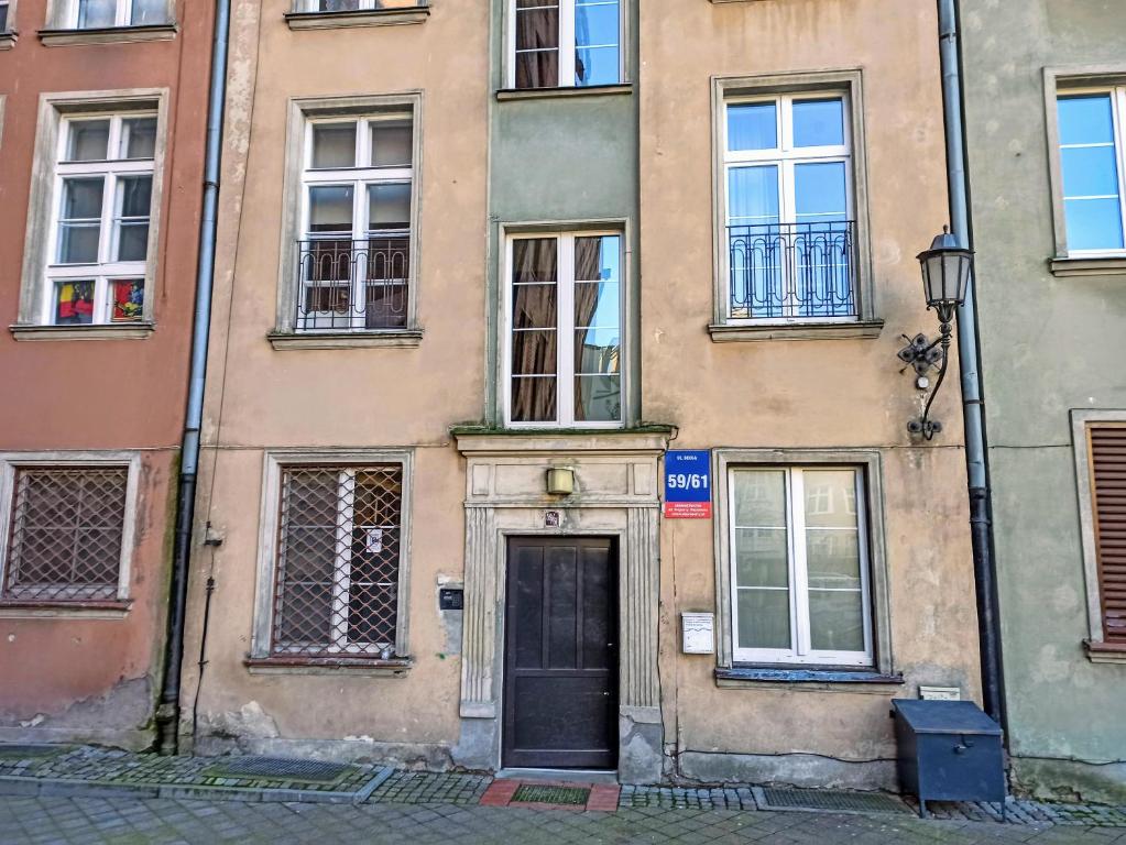 Budova, v ktorej sa apartmán nachádza