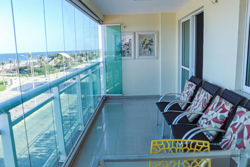  VG FUN - Apto 3 Quartos na Praia do Futuro - Vista Total pro Mar!
