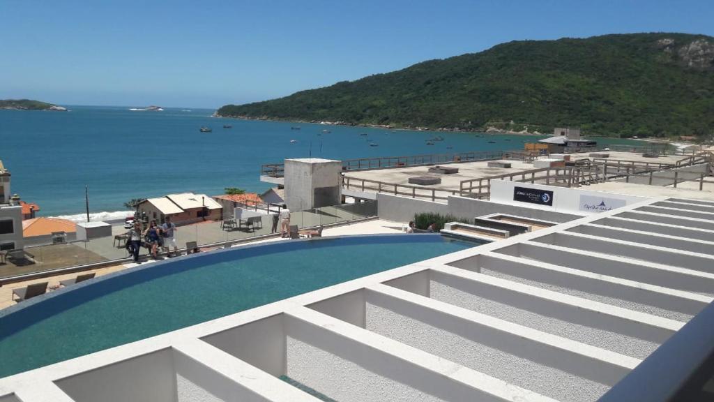  Apartamento NOVO com vista PANORAMICA da praia.