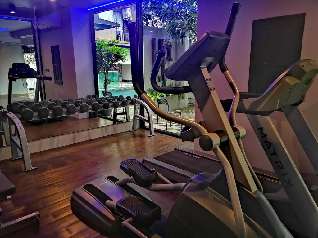 Fitness centrum a/nebo fitness zařízení v ubytování Mazi Design Hotel by Kalima