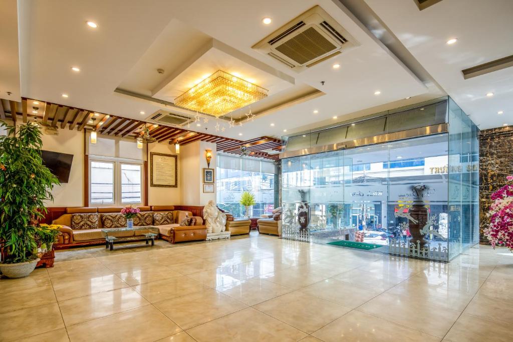 Posezení v ubytování Tay Bac Hotel Da Nang