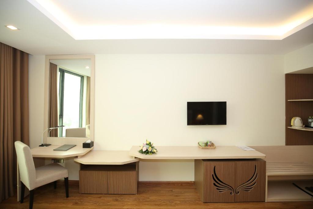 Muong Thanh Grand Thanh Hoa Hotel - Deluxe Tweepersoonskamer Met 2 Aparte Bedden