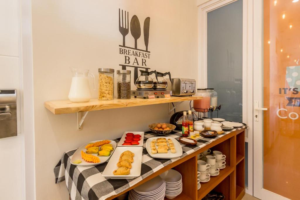 Comida en el hostal o alrededores