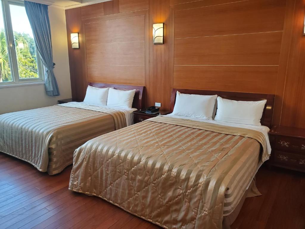 Postel nebo postele na pokoji v ubytování Aegean Garden Motel