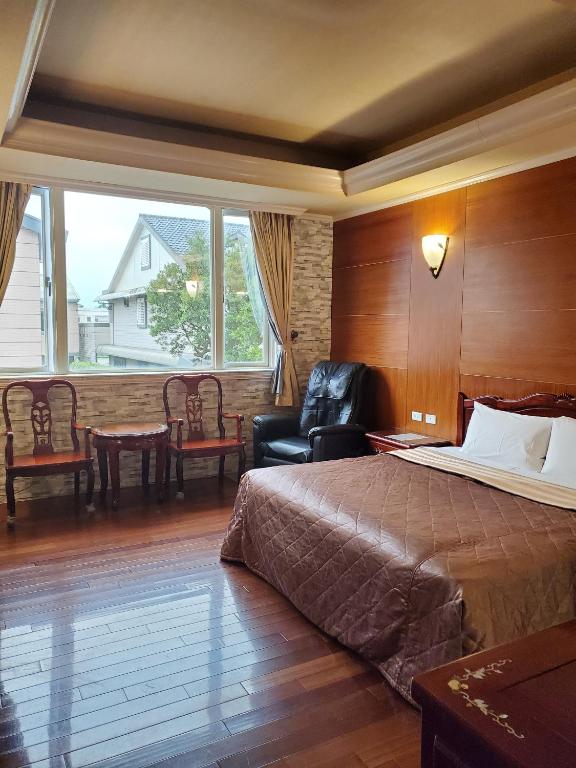 Posezení v ubytování Aegean Garden Motel