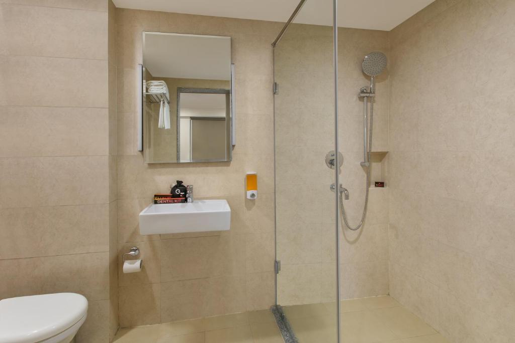 Koupelna v ubytování GINGER Noida City Center