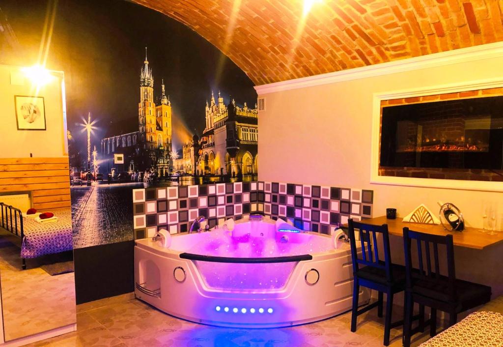 Nápoje v ubytovaní UNDERGROUND Jacuzzi Rooms