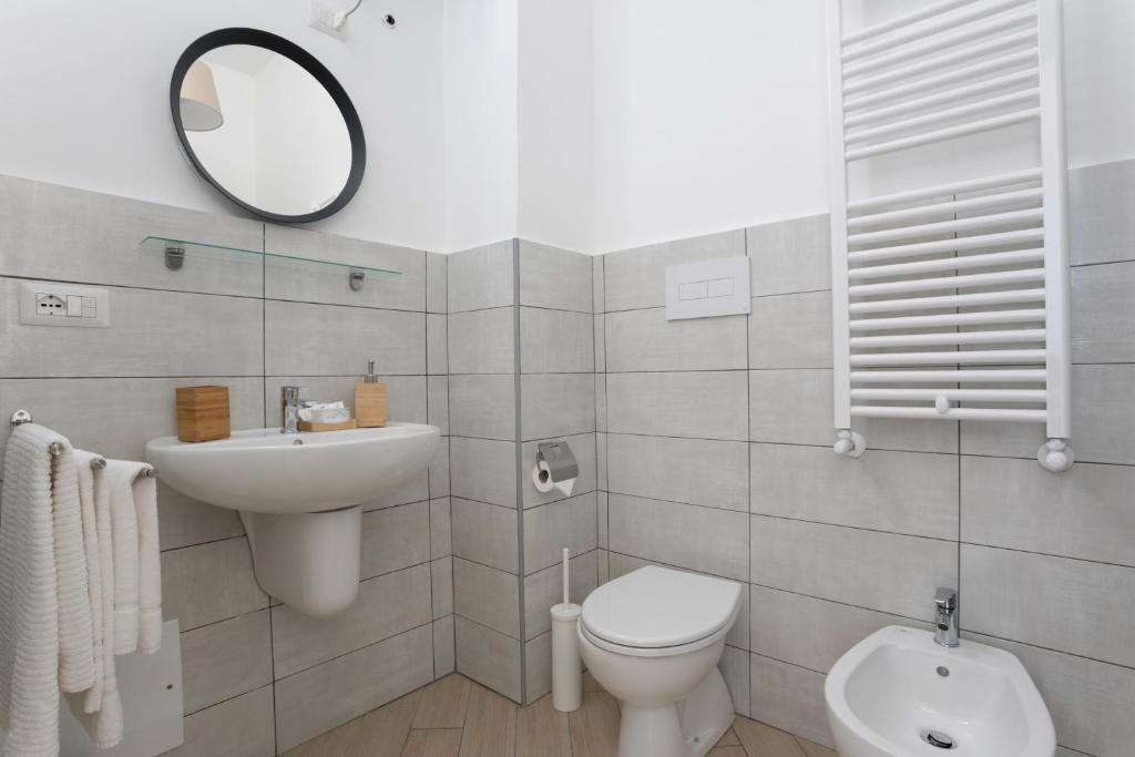 Koupelna v ubytování Casa Lyon
