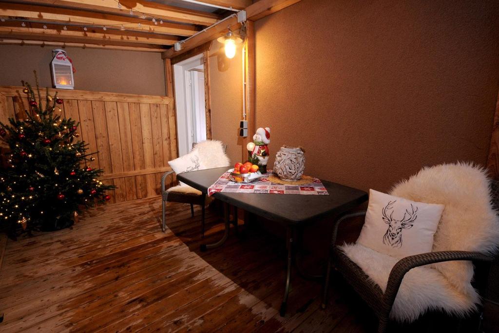 Posezení v ubytování Eberl´s Zirbenlodge
