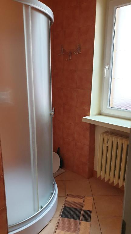 Koupelna v ubytování OKW Pilsko