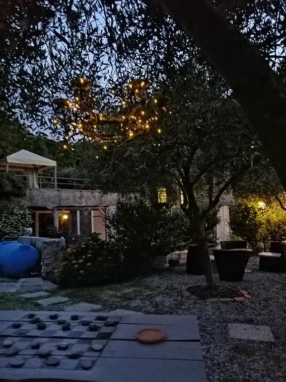 Zahrada ubytování B&B Piè del Castello