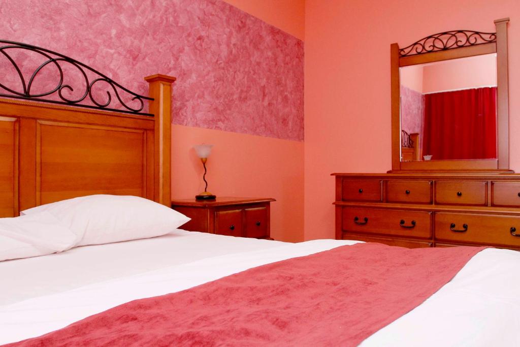 Postel nebo postele na pokoji v ubytování Hotel BM International