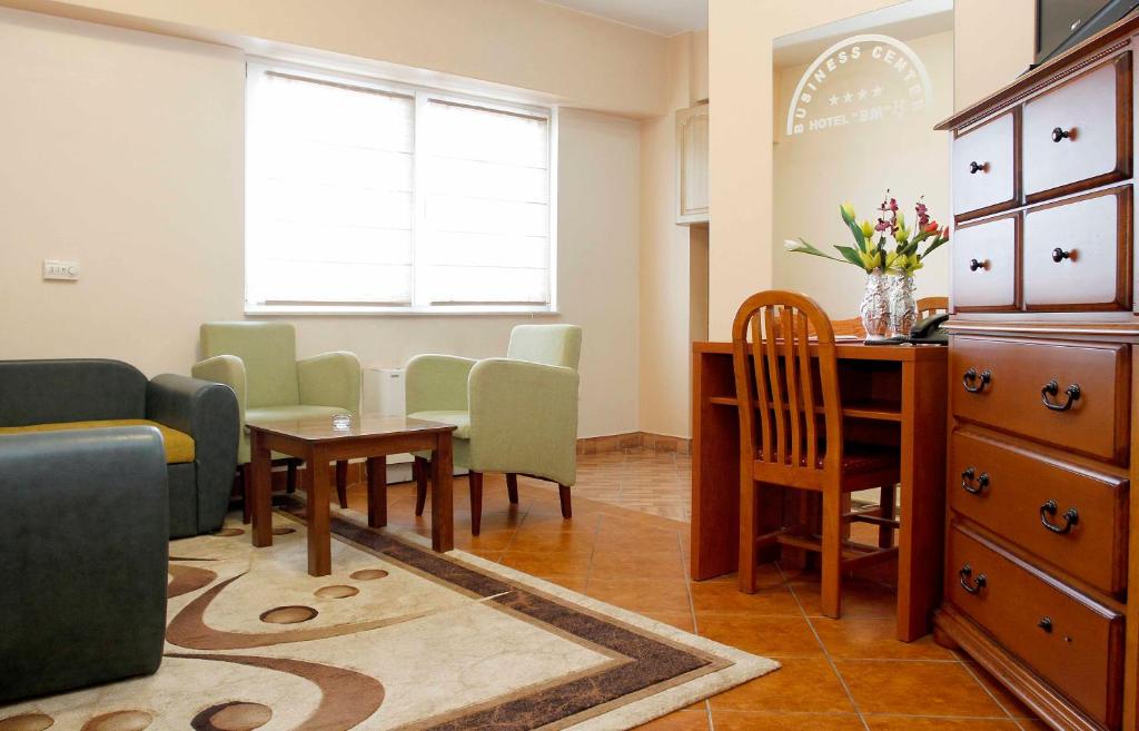 Posezení v ubytování Hotel BM International