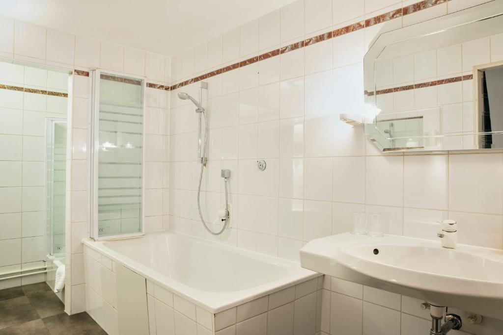 Kúpeľňa v ubytovaní Gasthof Wastlwirt