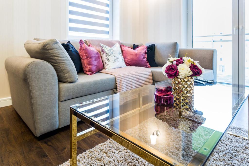 Posedenie v ubytovaní ResiNest Apartamenty Nowe Bojary