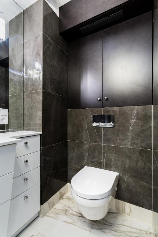 Kúpeľňa v ubytovaní ResiNest Apartamenty Nowe Bojary