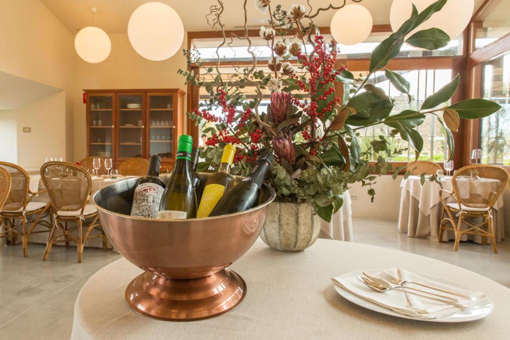 Nápoje v ubytování Hotel Mas Bosch 1526