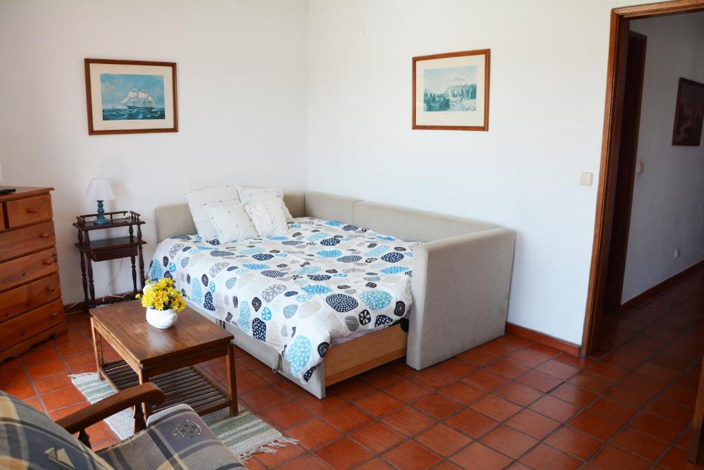 Postel nebo postele na pokoji v ubytování Apartamentos Cintra do Vale