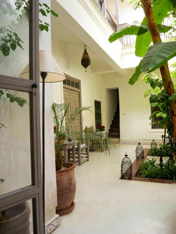 Zahrada ubytování Riad Dar Aman
