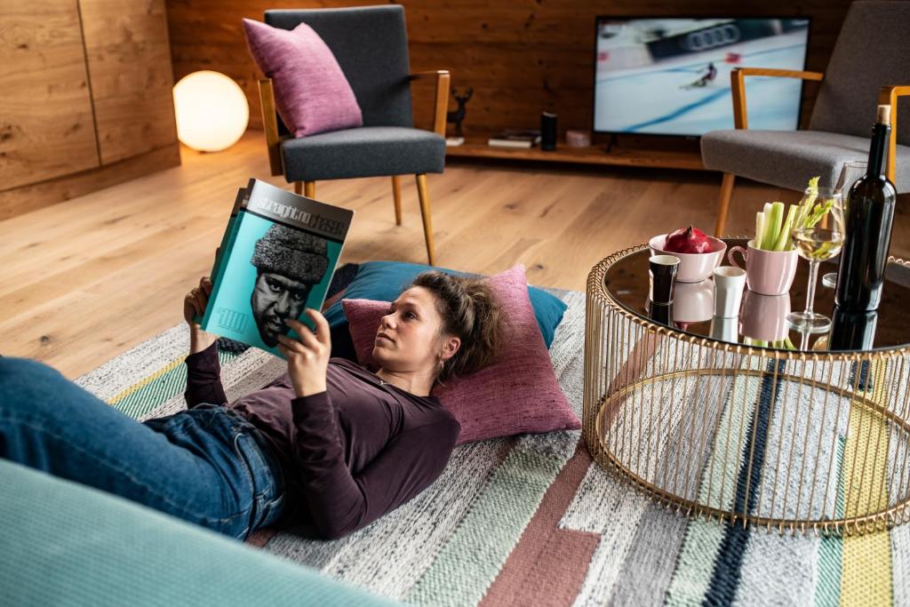 TV a/nebo společenská místnost v ubytování meinHimmelschlüssel