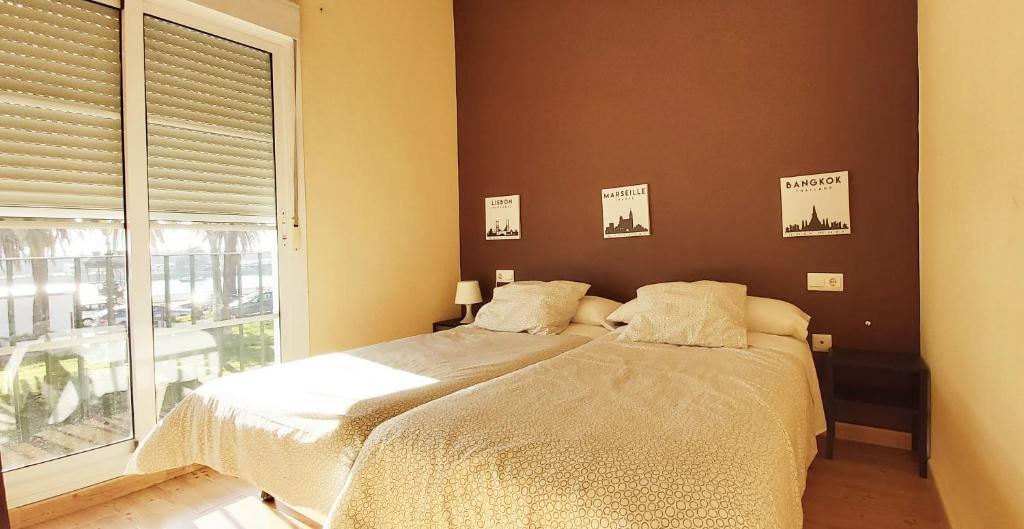 Postel nebo postele na pokoji v ubytování Apartamento 3 habitaciones Rivera Centro