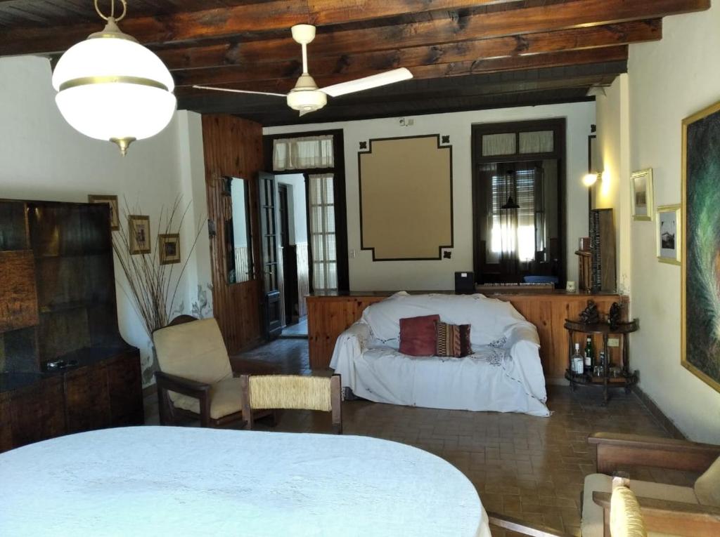 Ένα ή περισσότερα κρεβάτια σε δωμάτιο στο La Casa Grande