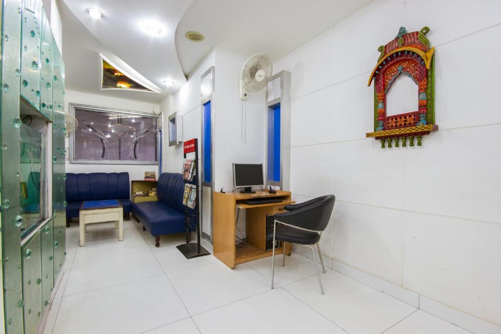 TV a/nebo společenská místnost v ubytování Hotel Kwality