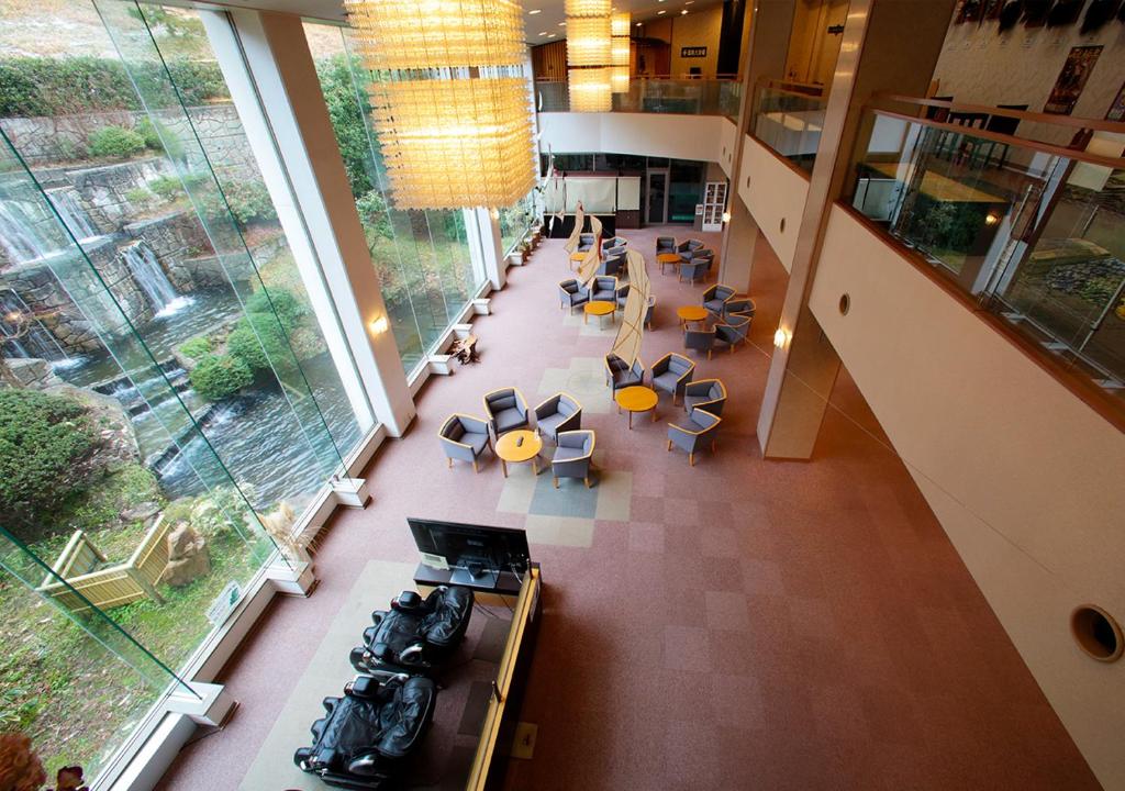 Restaurace v ubytování Shikinoyado SAHIMENO