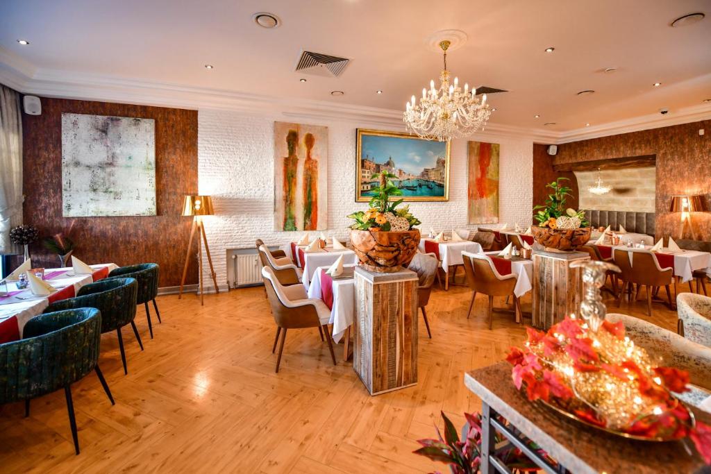 Posezení v ubytování STADT HOTEL Iserlohn