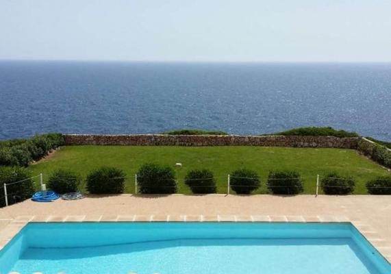 Bazén v ubytování VILLA HELIOS Villa en Cala Pi con vistas despejadas nebo v jeho okolí