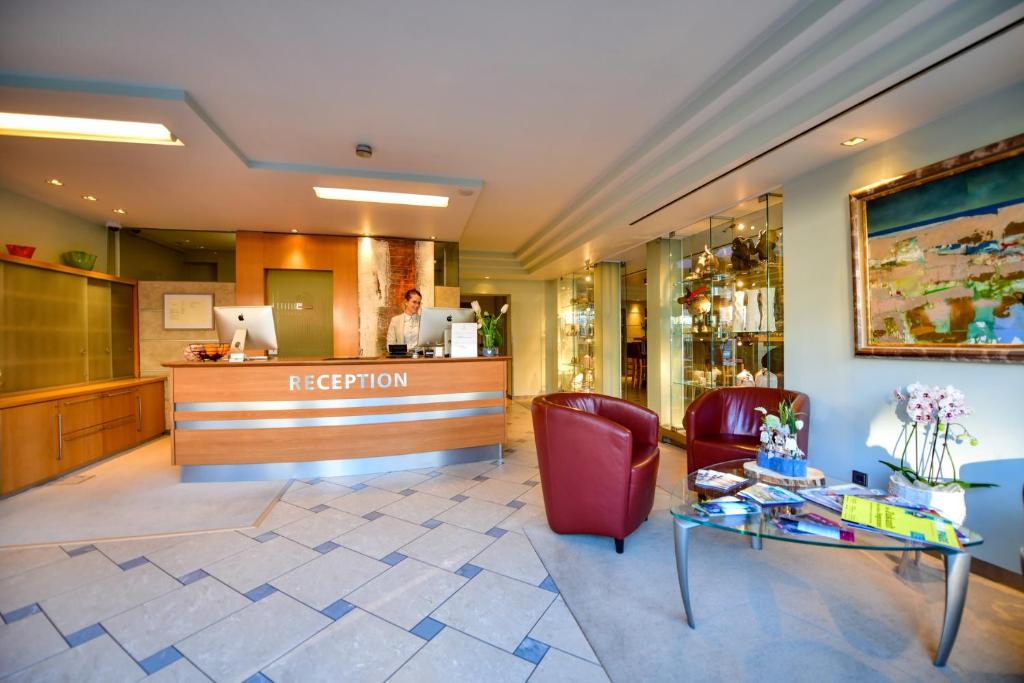 Posezení v ubytování STADT HOTEL Iserlohn
