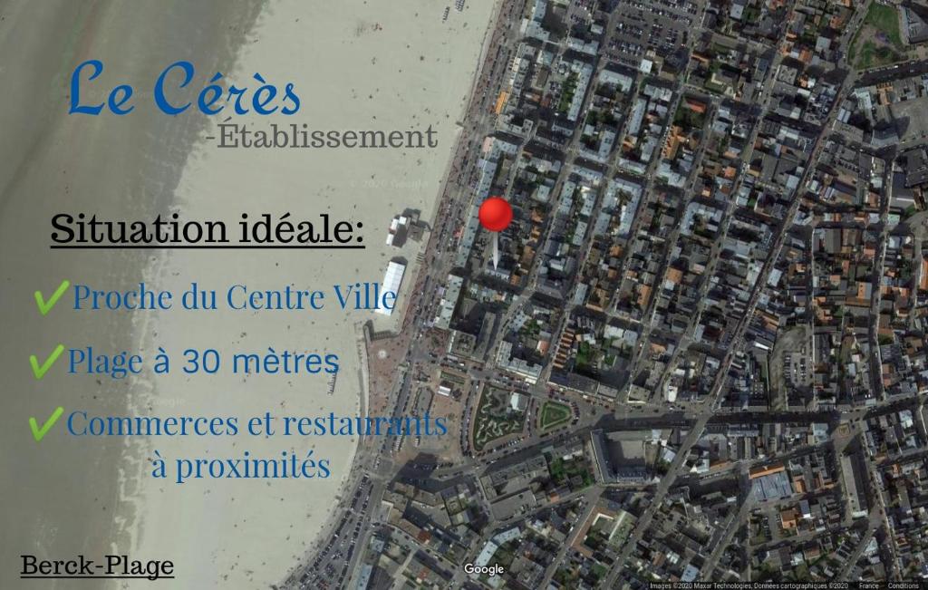 Appartement à 30 m de la plage - lumineux - respirant - WIFI - Le Cérès 1 - 一居室公寓