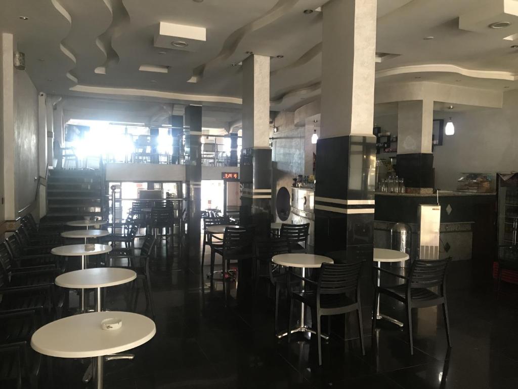 Restaurace v ubytování Hôtel Afoulki Tiznit