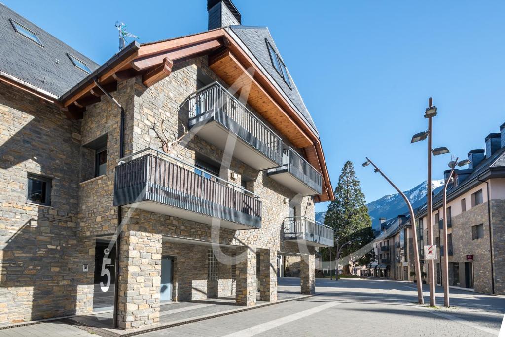 Budova, kde se apartmán nachází