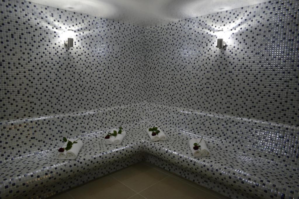 Koupelna v ubytování Classy Hotel Erbil