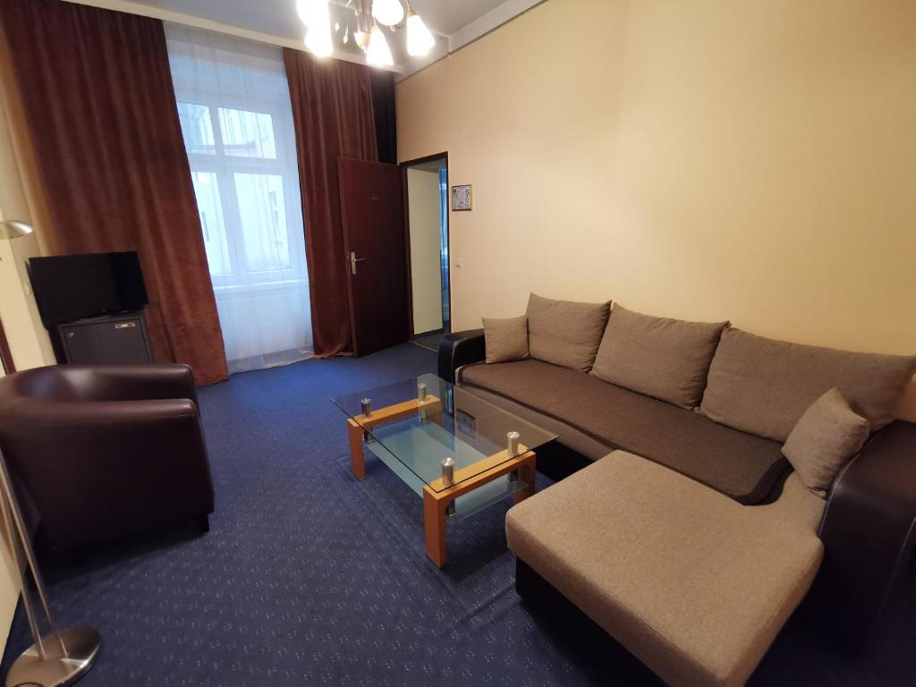 Posezení v ubytování Hotel Bajazzo
