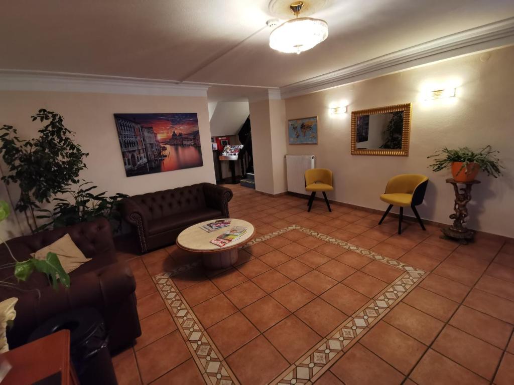 Posezení v ubytování Hotel Bajazzo