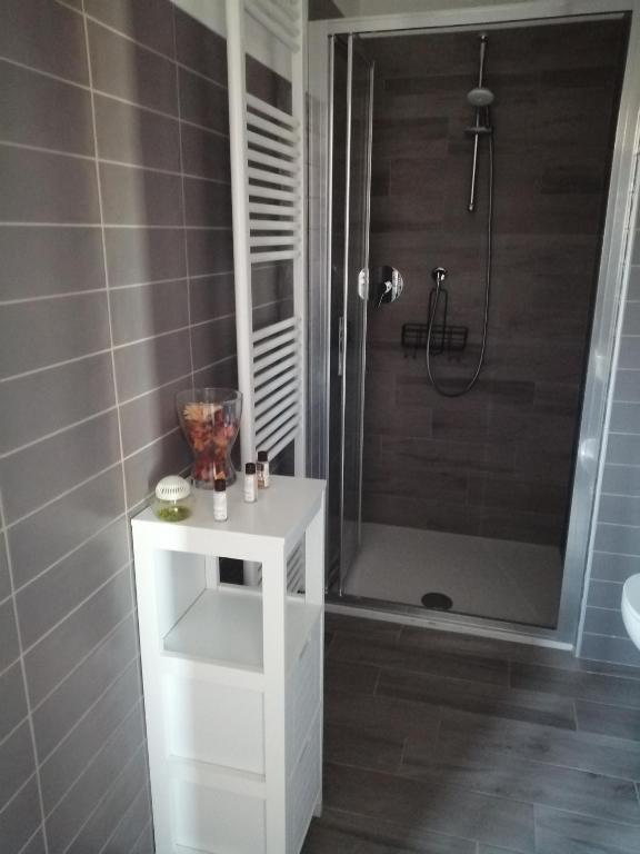 A bathroom at AGRITURISMO CORTE FONTANA