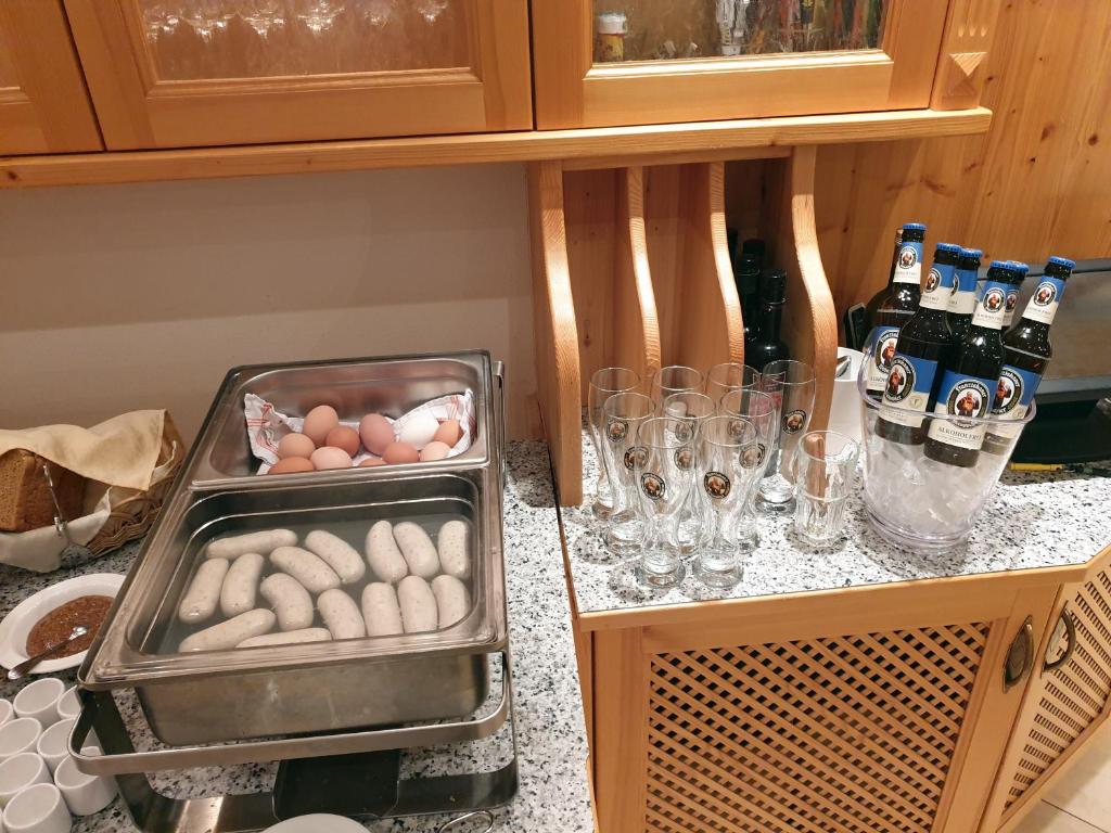 Nápoje v ubytování Landgasthof Hotel Zehenthof