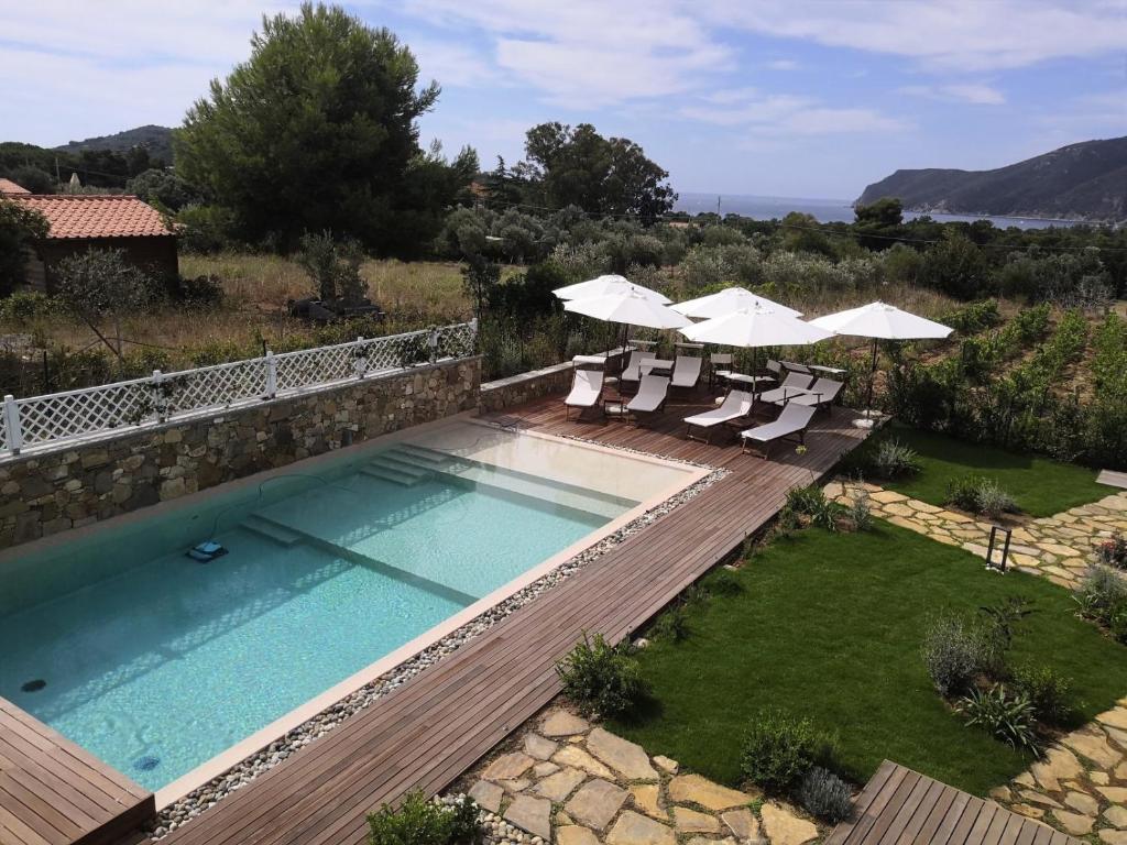 Nespecifikovaný výhled na hory nebo výhled na hory při pohledu z bed and breakfast