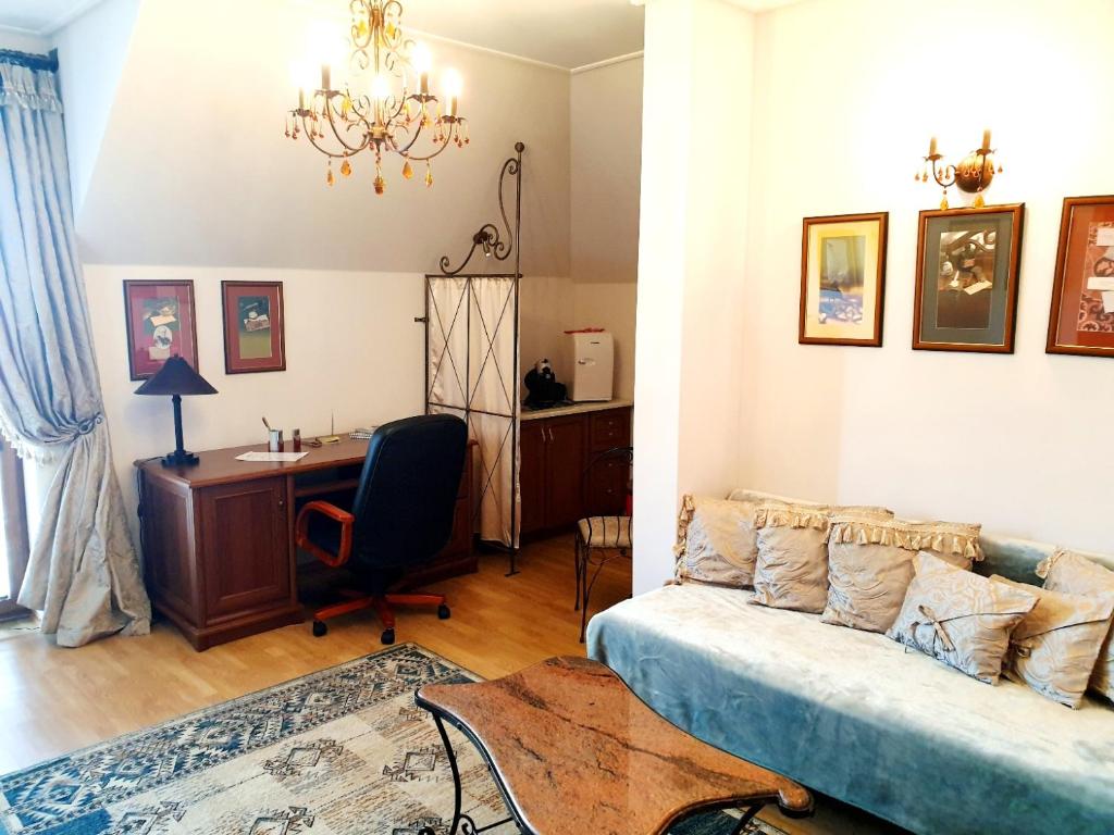 Posezení v ubytování Penzion a Restauracia Toldi