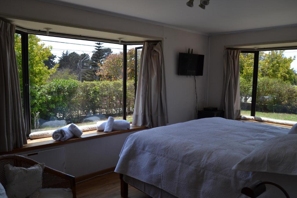 Postel nebo postele na pokoji v ubytování B&B Rocas Santo Domingo