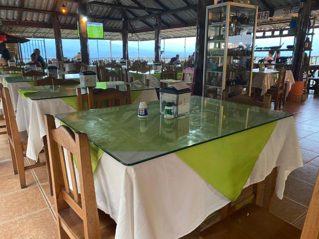 Restaurace v ubytování Valle Encantado