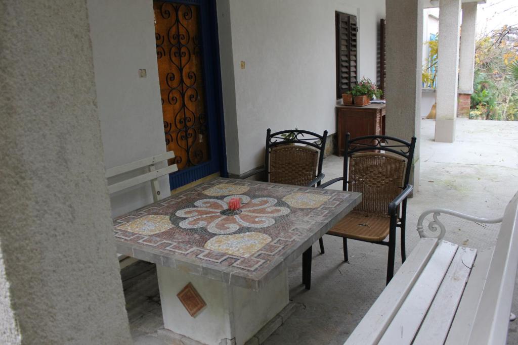 Balkón nebo terasa v ubytování Apartments Sabadin