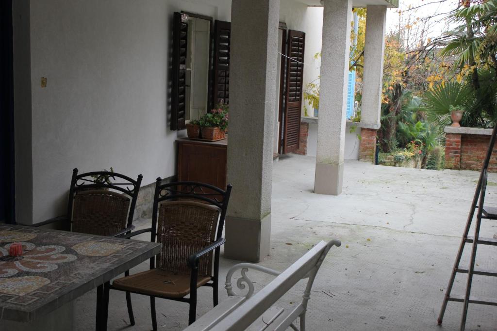Balkón nebo terasa v ubytování Apartments Sabadin