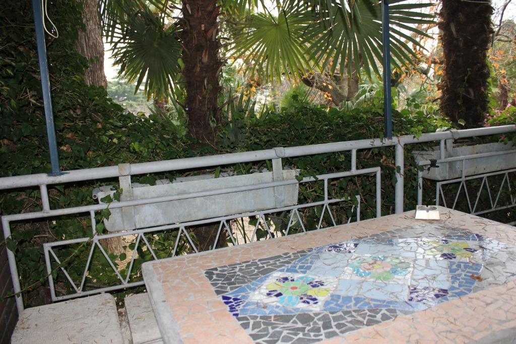 Zahrada ubytování Apartments Sabadin