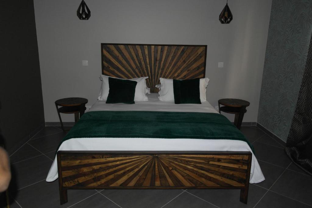 Postel nebo postele na pokoji v ubytování Aparthotel Palace