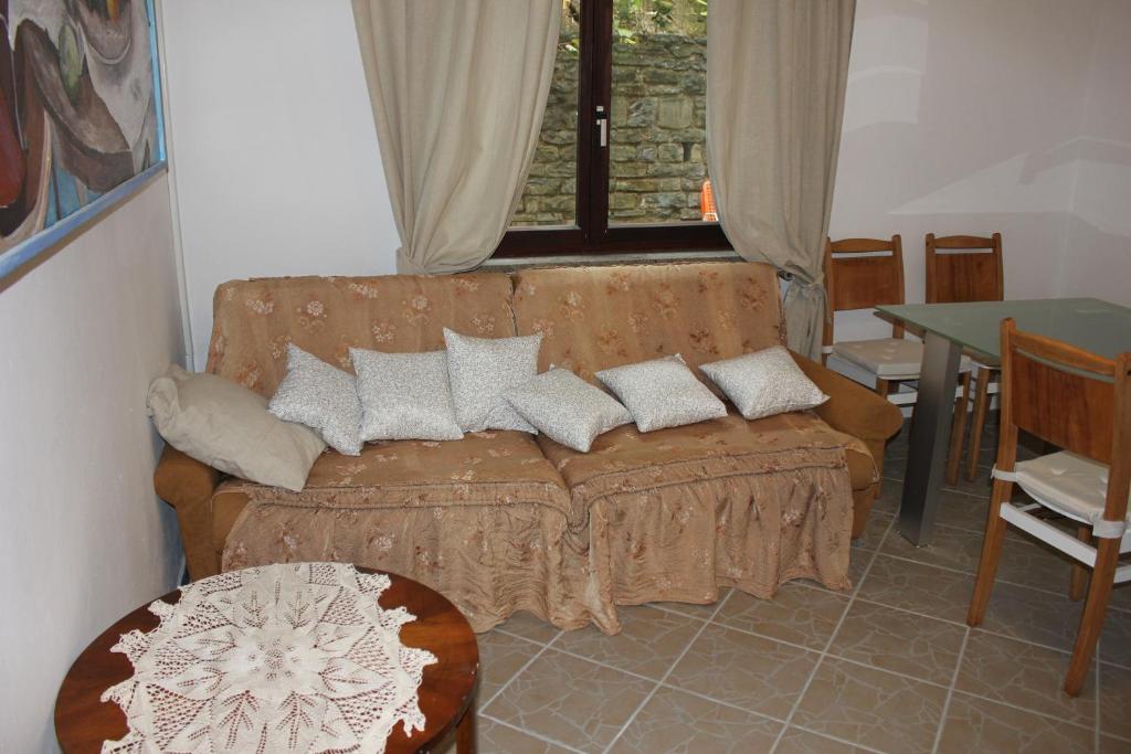 Posezení v ubytování Apartments Sabadin