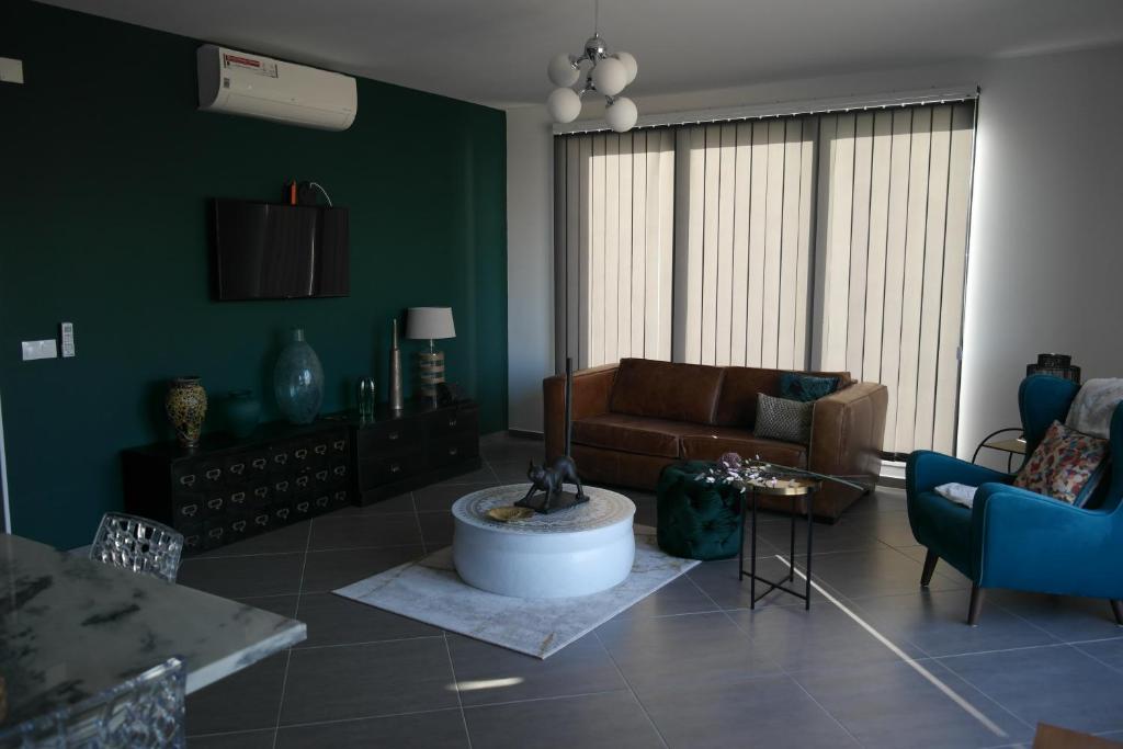 Posezení v ubytování Aparthotel Palace